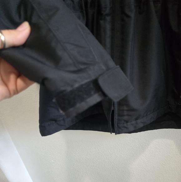 PacificTrail black hooded jacket with fleece lining women's size medium. - Picture 6 of 8